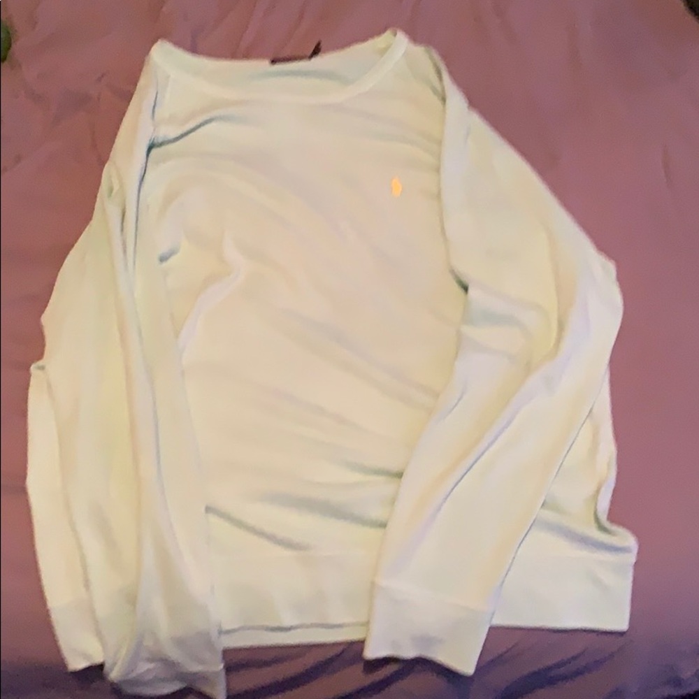 Mint green Ralph Lauren long sleeve t-shirt